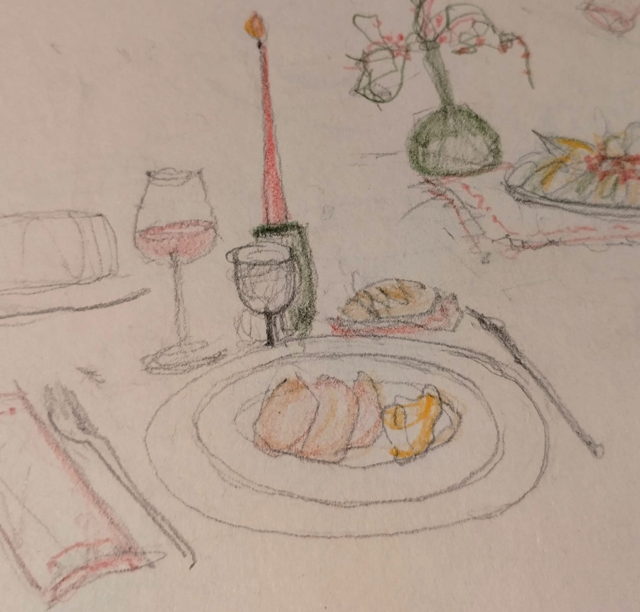 Menu de noche buena de sardinas en lata. Lomo de cerdo a la sal