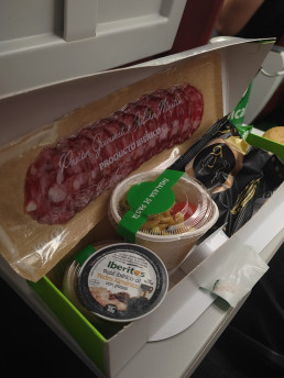 El avión como experiencia culinaria. Binter