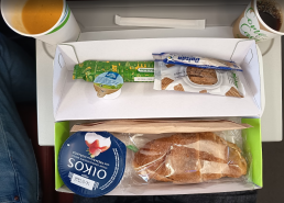 El avión como experiencia culinaria. Binter