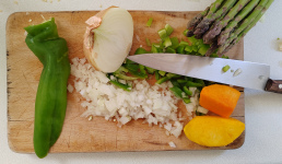 Risotto. Receta casera Sardinas en Lata