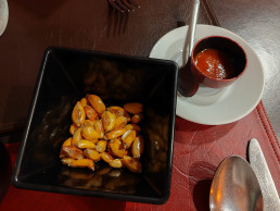 Kechua restaurante peruano en Madrid. Sardinas en Lata