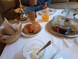 Desayunar en Tanger en el hotel La Tangerina