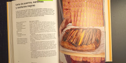 El libro de recetas de las hermanas Arce Tarta de puerros y sardinas