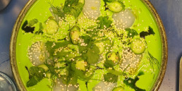 Ceviche de vieiras Krudo Raw Bar