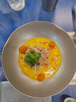 Krudo Raw Bar ceviche de corvina