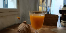 Zumo de mandarina en Menorca