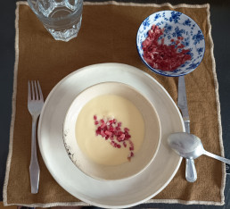 Receta de Crema fria de esparragos blancos