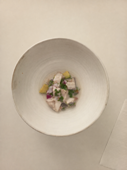 Ceviche de corvina, receta de Sardinas en Lata